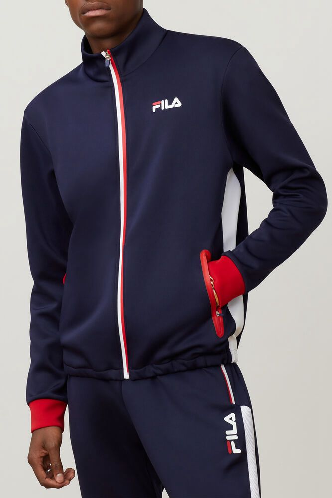 Fila Miesten Takki Lacklen Laivastonsininen - DIBQ-68210